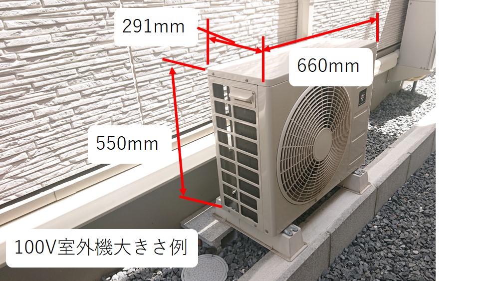 エアコン室外機の置き場所で失敗した話【コレを見逃していた！】 | のちぐらし